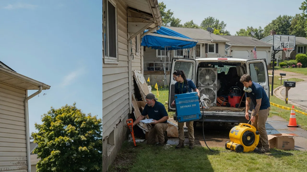 Ceiling Leak Cleanup in New Buffalo, PA near me