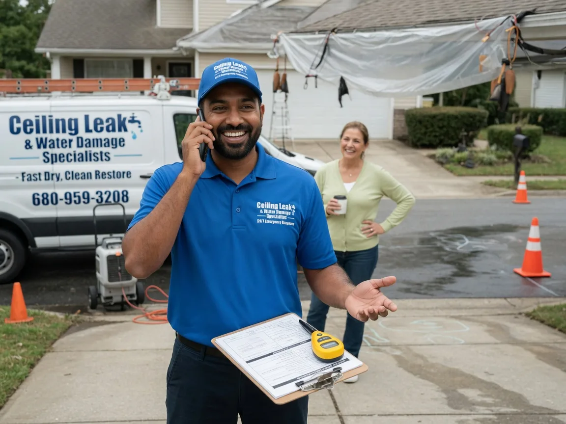 Ceiling Leak Cleanup New Buffalo, PA FAQs